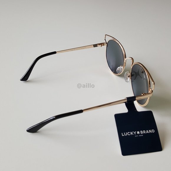 Lucky Brand Women Kelsey Round Metal Sunglasses main image 5